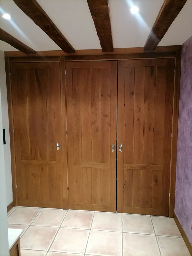 Frente de armario en madera