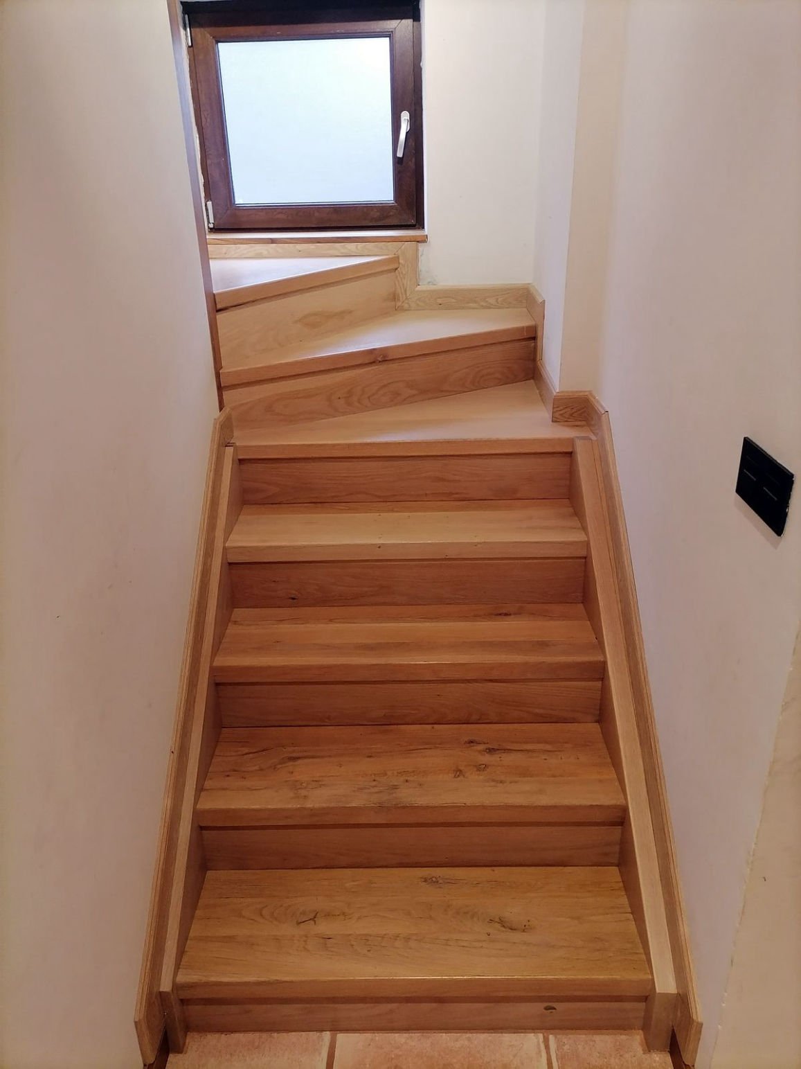 Escalera en madera