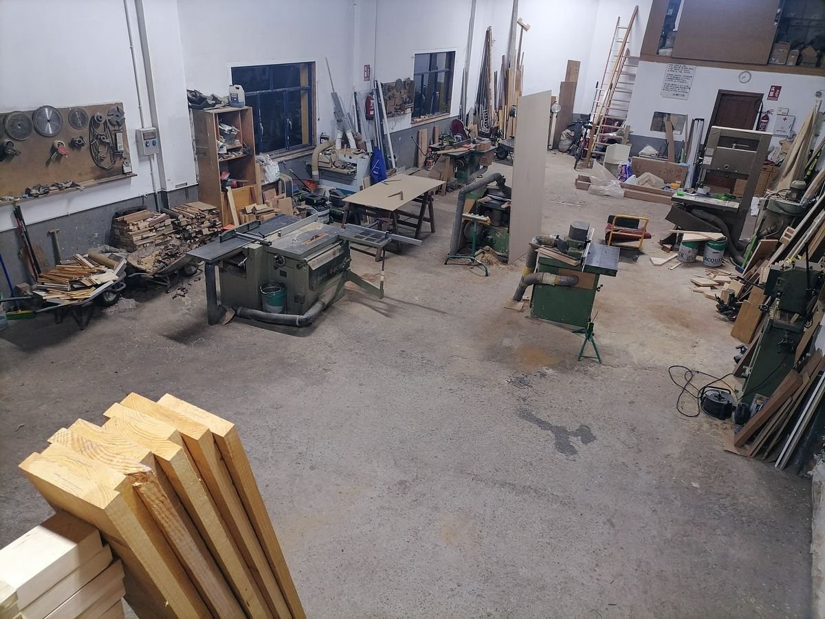 Interior del taller